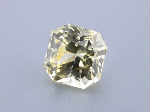 [SYQN0800X1] Sri Lankan Yellow Sapphire 8.31x8.42mm Radiant Cut UNHEATED
