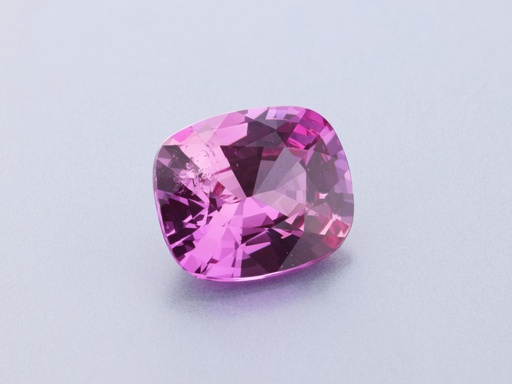 [SPAB0706X2] Pink Sapphire 7.4x6.3mm Cushion UNHEATED