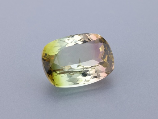 [UMAB1410X1] Bi Colour Tourmaline 14x10.1mm Cushion
