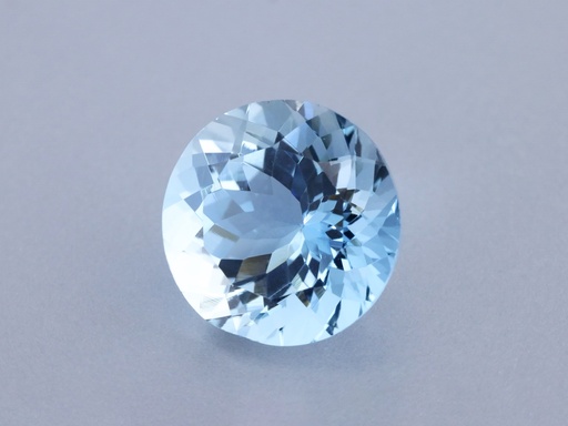 [BARB1200X1] Aquamarine 12mm Round 