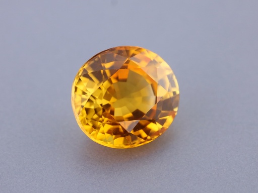 [SYVB0806X3] Sri Lankan Orange Sapphire 8.18x7.34mm Oval