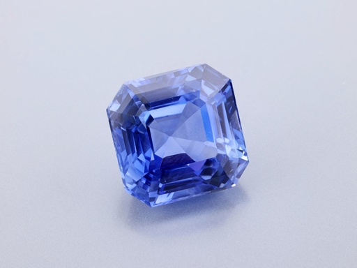 [SCOS1000X1] Ceylon Sapphire 10.85x10.72mm Emerald Cut