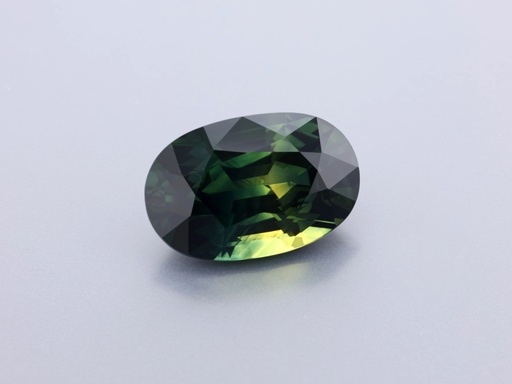 [SMVB1208X1] Parti Sapphire 12.27x8.00mm Oval